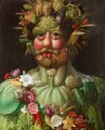 Rudolf II von Habsburg als Vertumnus Giuseppe Arcimboldo fantastische